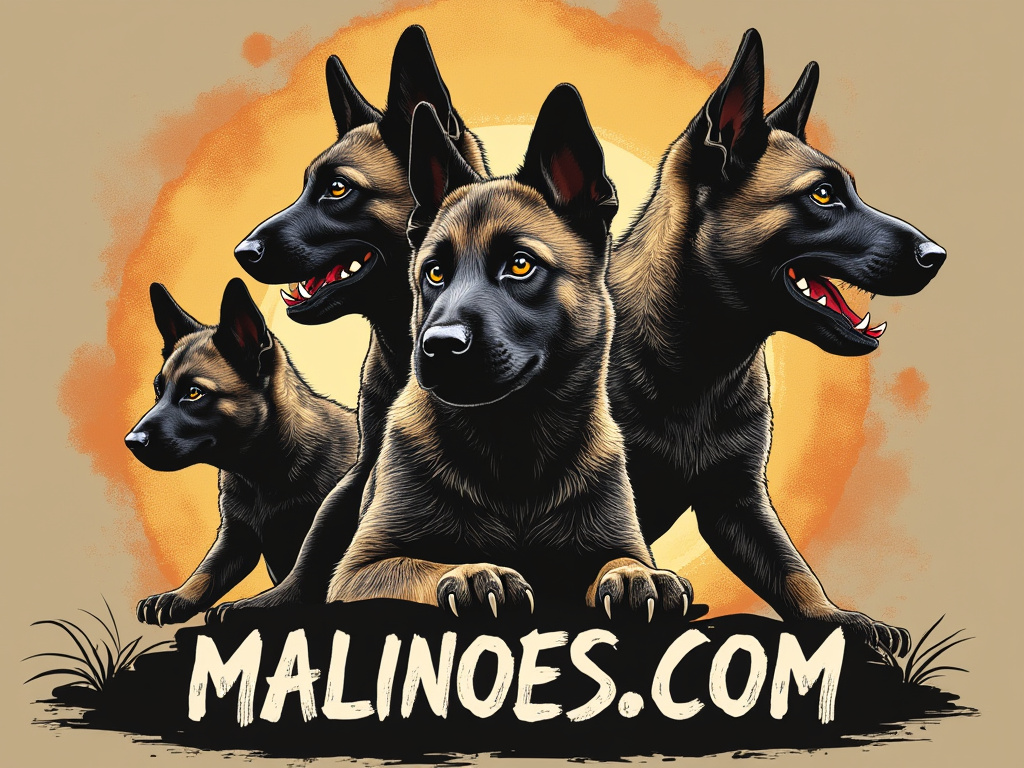 Logo for Malinoes.com premium domain