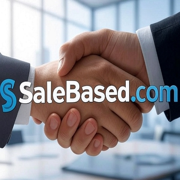 Logo for SaleBased.com premium domain